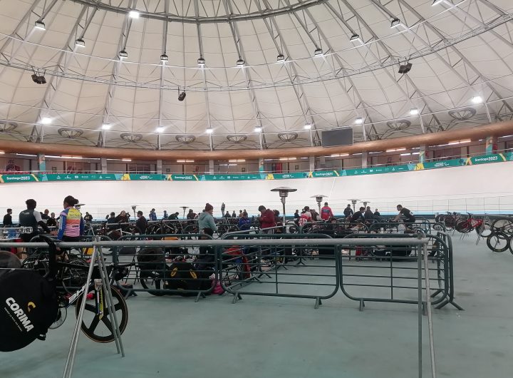 Las pruebas para el Mundial de Ciclismo 2025 en el Velódromo de Peñalolén